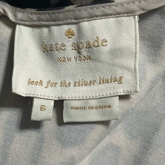 Kate Spade Brown Leopard Fit-n-Flare A-line Mini Dress Size 6 - Picture 8 of 10